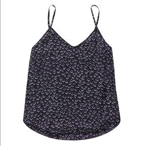 M Aritzia Wilfred Minou aritzia cami feather print